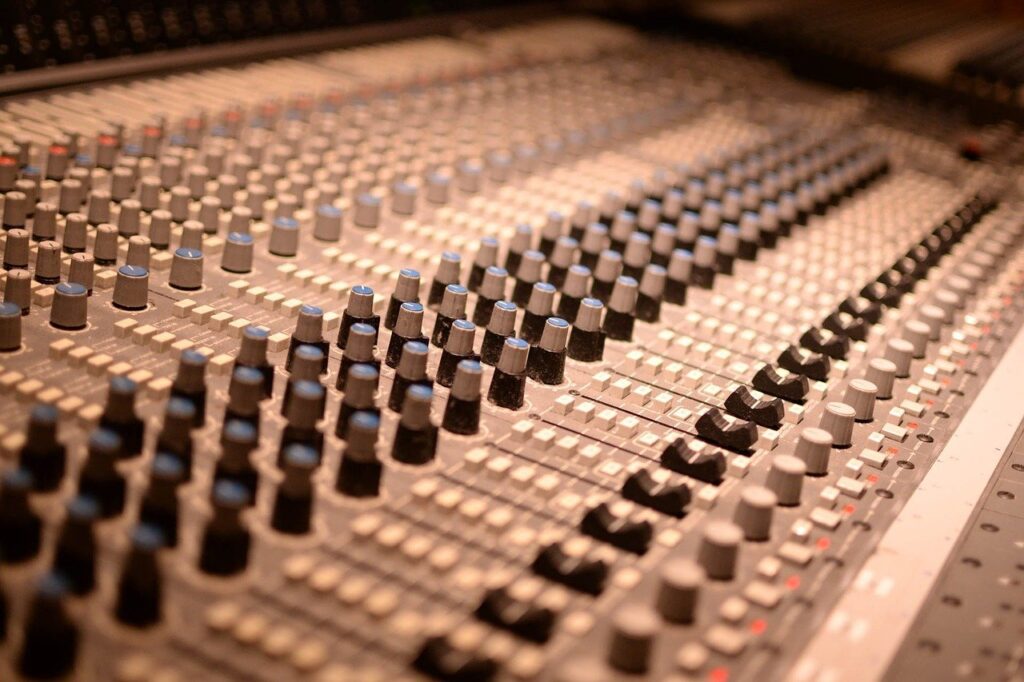 mixer, controller, music